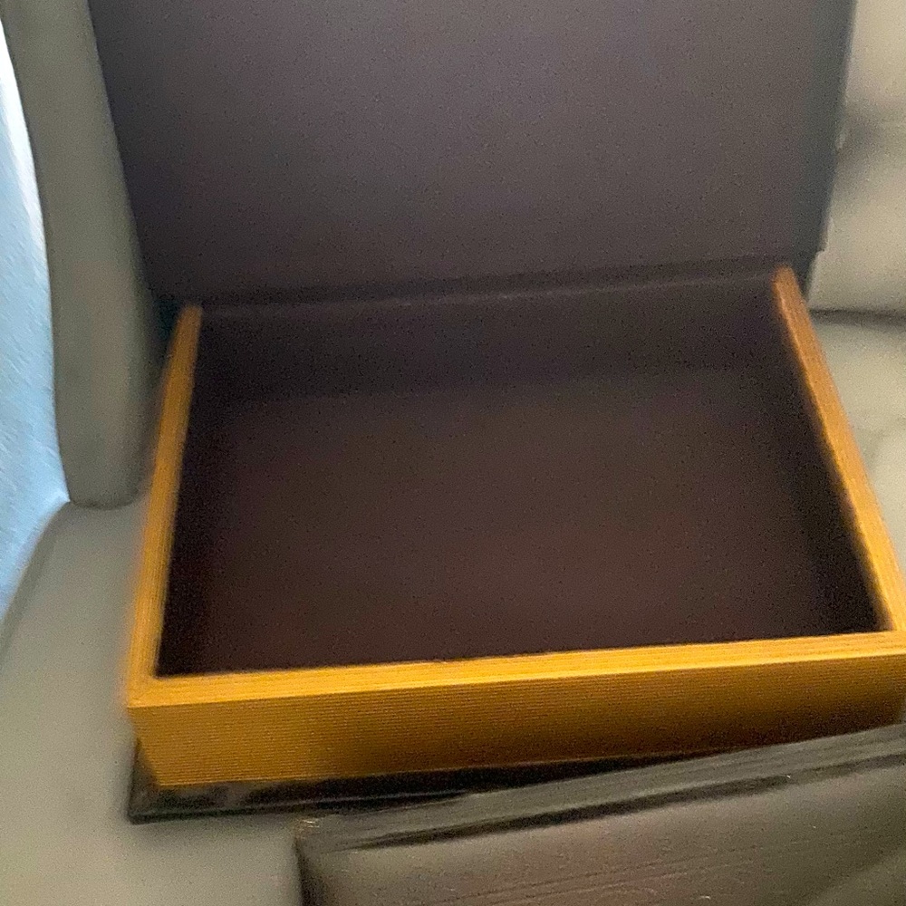 Two Leather-look Shelve Decor with inside Storage